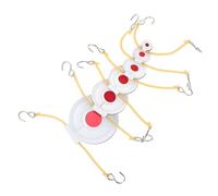 Gatuida Almohadillas de Puntería de Fibra Ligera 6 Piezas Bandas Elásticas 3 Capas Diámetro 2-8 Cm para Tiro Deportivo al Aire Libre