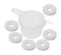 Gatuida Almohadillas de Repuesto para Difusor de Aromas Coche 6 Piezas Redondas de 20 MM sin Olor Núcleo PE Rígido Compatibles Ambientadores de Ventilación Automotriz Recargas