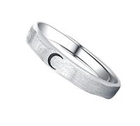Gatuida Anillo de Ajustable de Plata 925 Diseño Abierto de Luna y Sol Anillo de Joyería para Hombres y Mujeres Obsequio para Aniversario y Compromiso Accesorios para Dedos
