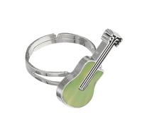 Gatuida Anillo de Guitarra para Niñas Color Cambiante con Temperatura Diseño Divertido y Resistente Accesorio Único para Disfraz y Uso Diario