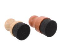 Gatuida Aplicador de Aceite y Cera para Tabla de Cortar de Madera 2 Piezas Mango de Madera Esponja para Mantenimiento y Protección de Utensilios de Cocina Uso Doméstico