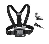 Gatuida Arnés Correa de Pecho para Cámara Deportiva Accesorios de Montaje Compatible con Gopro Negro