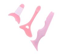 Gatuida Ayudas Maquillaje de Ojos Herramienta de Silicona para Sombras de Ojos Guía para Delineador Sello para Pestañas Reutilizable y Fácil de Limpiar para Maquillaje Diario