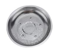 Gatuida Bandeja de Drenaje Redonda Fácil de Limpiar de Acero Inoxidable y Mantiene Nutrientes para Frutas y Panecillos al Vapor Cocina