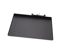 Gatuida Bandeja Metálica para Soporte de Micrófono Negra Resistente para Transmisión y Karaoke