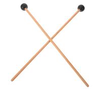 Gatuida Baquetas de Percusión para Xilófono Baquetas de Cabeza de Goma para Marimba Mazas Duraderas para Instrumentos de Percusión para Practicar Casa o Clase