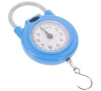 Gatuida Báscula Colgante Mecánica Portátil con Resorte Alta Precisión Diseño Compacto y Ligera para Equipajes y Maletas de Viaje Fácil de Usar y Transportar Color Azul