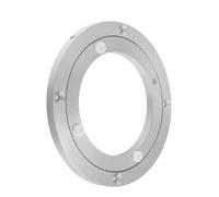 Gatuida Base Giratoria de Aleación de Aluminio para Mesa de Comedor 14 Cm Cojinete Silencioso y Resistente, Plato Giratorio para Servir Compatible Mesas de 25-30 Cm, Rotación 360°