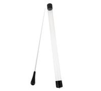 Gatuida Batuta de director de orquesta con tubo de almacenamiento - Batuta metálica para director musical con mango antideslizante = de dirección para bandas, coros y conjuntos de marcha