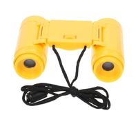 Gatuida Binoculares Infantiles para Niños Pequeños, Tamaño Ajustable, Prismáticos De Juguete Amarillos, Telescopio De Enfoque para Observación De Aves Al Aire Libre, Obsequio Educativo y Creativo