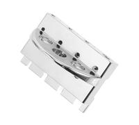 Gatuida Bloqueo De Cejuela Para Guitarra Eléctrica Sin Clavijero Cejuela De Bloqueo De Cuerdas De Guitarra Repuestos De Trémolo Accesorios De Herrajes Uso Escenario De Música