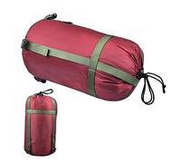 Gatuida Bolsa Compresora para Saco de Dormir Portátil Ligera y Duradera con Correas Ajustables para Camping Senderismo y Mochila Color