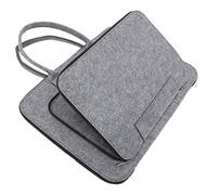 Gatuida Bolsa De Almacenamiento para Portátil y Funda Protectora para Portátil 15,6 Pulgadas para Hombre y Mujer Estilo Práctico Resistente a Arañazos para Viaje Cotidiano Color Gris Oscuro