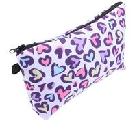 Gatuida Bolsa De Cosméticos y Aseo Mujer 1 Unidad Tamaño Mediano Poliéster Resistente Diseño Animal Print Multifuncional Viajes Negocios Accesorios Organizador De Maquillaje