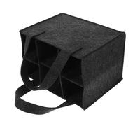 Gatuida Bolsa de Fieltro para Vino Reutilizable Capacidad para Botellas Diseño Portátil con Asa Almacenamiento Práctico para Botellas de Vino y Cerveza para Regalos y Transporte