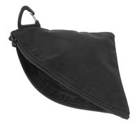Gatuida Bolsa de Filtro de Café para Camping Ligera Triangular, Estuche Portátil para Filtros de Papel, Color Negro Iron, Diseño Colgante para Actividades al Aire Libre