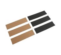 Gatuida Bolsa para Bolígrafos De Papel Kraft Plegable 30 Piezas, Cierre Simple, Color Negro y Kraft, Adecuado para Embalaje y Organización Escolar, Funda Práctica para Niños y Obsequio