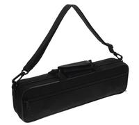 Gatuida Bolsa para Flauta Negra de Tela Oxford, Funda Resistente y Ligera para Almacenamiento y Transporte de Flauta Travesera, Adecuado para Músicos y Actividades al Aire Libre