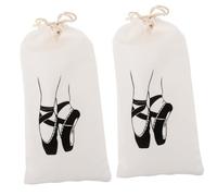 Gatuida Bolsa para Zapatillas De Ballet para Niña Pequeña Cordón Ajustable, Bolsa De Baile De Tela Resistente, Apta para Gimnasio y Viajes, Estampado Bonito y Capacidad Amplia