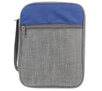 Gatuida Bolsa Protectora para Biblia Cremallera Estuche de Transporte de Poliéster Resistente Tamaño Compacto Color Cruz Pescado Adecuado para Guardar Libros Bíblicos y Uso Portátil