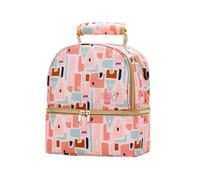 Gatuida Bolsa Térmica para Leche Materna de Nylon, Mochila de Gran Capacidad para Madre, Contenedor Aislante para Biberones y Alimentos, Adecuado para Viajes y Exteriores, Paquete
