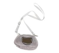 Gatuida Bolsa Transportadora para Hámster con Fondo Plano Estable y Correa de Hombro Bolsa Transpirable para Hurones con Cierre Seguro de Cremallera para Conejos Ratas y Pequeños Roedores