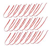 Gatuida Bolsas De Malla Reutilizables 60cm para Mariscos y Verduras Bolsa De Almacenamiento De Red Transpirable Adecuado para Cangrejos Cebollas y Papas 100 Unidades Color Rojo