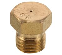 Gatuida Boquilla metálica para Quemador de Gas de 35 mm con Inserto de | Boquilla para quemador de electrodomésticos en latón resistente, fácil de reemplazar, roscada para una fijación segura,