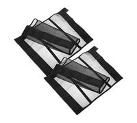 Gatuida Botas Antimoscas para Caballos Malla Transpirable, Set De 4 Piezas Negras, Protectoras De Patas De Verano para Monte y Exterior, Ideales para Caballos En Actividades Al Aire Libre