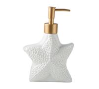 Gatuida Botella Dosificadora de para Champú y Gel de Ducha Recargable con Bomba Premium Diseño Náutico Elegante para Baño y Cocina