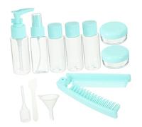 Gatuida Botellas de Viaje Rellenable con Spray y Crema Kit Portátil para Maquillaje Botellas de y Reutilizables Diseño Prueba de Fugas para Mujeres y Niñas