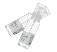 Gatuida Botellas Dispensadoras de Plástico Recargables y Juego de 2 de 80Ml Fáciles de Usar para Viaje Ideales para Actividades al Aire Libre y Senderismo Senderismo