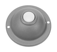 Gatuida Botón de Timbre Decorativo de Metal para Pared Activación de Alta Sensibilidad y Fácil Instalación, Diseño Redondo para Uso Interior y Exterior