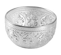 Gatuida Bowl de Estaño Tallado Bol Decorativo Tailandés Cuenco Esencial para Aceites Salones de Belleza Compacto y Elegante para Spa y Mezclas