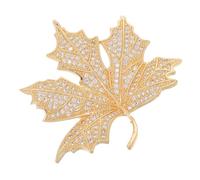 Gatuida Broche Arce con Micro Circonitas Elegante Pin para Traje de Hombre y Ropa Femenina Accesorio Metálico Resistente para Bodas Otoñales