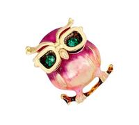 Gatuida Broche De Búho De Aleación 2 Piezas, Broche Para Pecho, Accesorio Decorativo Para Mujer y Niña, Diseño Elegante, Multiusos Para Vestidos, Chaquetas y Fiestas