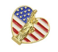 Gatuida Broches Creativos para Mujer 4 Piezas Diseño de Edificios y Banderas Broche Pequeño Detalles Esmaltados Accesorios para Disfraz y Decoración Obsequio Original para Mujer