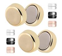 Gatuida Broches Magnéticos para Pañuelo 8 Pares Accesorios Magnéticos para Hijab Resistentes al Desgaste Cierre Seguro para Bufandas y Chales Adecuado para Bodas y Uso Diario