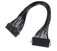 Gatuida Cable de Alimentación para Placa Base Macho Hembra Cobre Puro Compatible con PSU ATX Extensión Corriente Conector Alargador para Ordenador