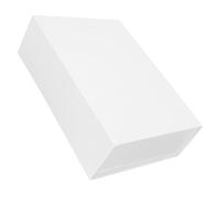 Gatuida Caja De Almacenamiento Magnética Con Tapa Grande 40x30x10 Cm, Caja De Embalaje De Cartón Rígido Blanca, Cierre Magnético Para Obsequio y Boda, Uso Portátil Para Propuestas y Eventos Obsequios