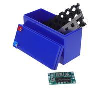 Gatuida Caja De Almacenamiento para Baterías De De 3s, 40 A, 12 V, 7 Ah, con Placa De Protección para Scooters Eléctricos Y Motocicletas DIY