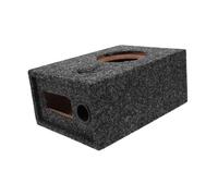 Gatuida Caja De Altavoces Para Coche Diy: Subwoofer Universal De 6,5 Pulgadas Con Carcasa De Madera Y Recubierto De Alfombra Resistente, Soporte Único Para Altavoces.