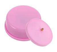 Gatuida Caja de Música DIY Base Giratoria de Plástico Rosa, Kit Manualidades Creativas, Base para Caja Musical Giratoria, Accesorio Decorativo para Juguetes y Regalos Artesanales