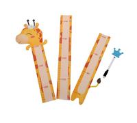 Gatuida Calcomanía De Pared De Altura Para Niños Adhesiva Diseño De Animal De Dibujos Animados, Vinilo Duradero, Medidor De Crecimiento Para Habitación Infantil y Guardería,