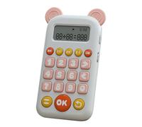 Gatuida Calculadora Aritmética Oral Educativa para Niños De 4 a 8 Años, Juguete De Aprendizaje Matemático Color Rosa, Funciones , Resta y Multiplicación, Juguete Didáctico para Niñas y Niños