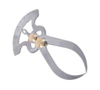 Gatuida Calibradores Interiores y Exteriores de Acero Inoxidable Medidor de Grosor para Carpintería Divisor Desmontable Regla de Medición de Diámetro y Espesor para Uso Industrial y