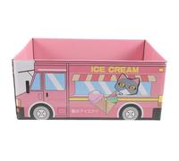 Gatuida Cama para Gatos de Cartón Diseño de Coche, Rascador Multifuncional para Gatos de Interior, Almohadilla Resistente para Rascar, Juguete y Refugio Ligero para Mascotas (Color Hielo)