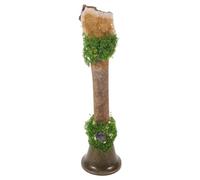 Gatuida Campana de mano de cristal: campana de latón súper fuerte, timbre de mano para personas mayores, mesita de noche, maestro, aula, cena y decoración del hogar.