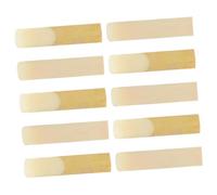 Gatuida Cañas para Saxofón Tenor 10 Piezas Dureza 2.5 Resistentes al Desgaste para Práctica y Conciertos, Accesorios para Instrumentos Musicales de Viento y Madera