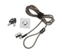 Gatuida Candado para Computadora Portátil de 1.9m Bloqueo de Seguridad para Oficina y Hogar Acero Reforzado de Usar Compatible con Laptops y Tablets Color Negro